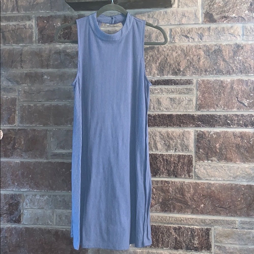 Blue dress